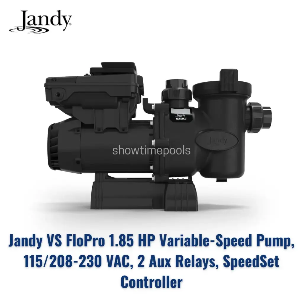 JANDY VS FloPro 1.85 HP Variable-Speed Pump, 115208-230 VAC, 2 Aux Relays, SpeedSet Controller.webp