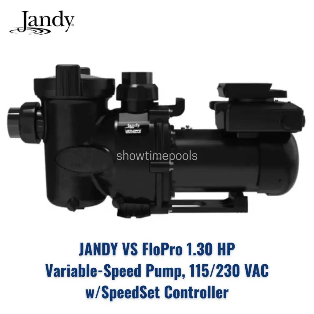 Jandy VS FloPro 1.30 HP Variable-Speed Pump, 115230 VAC, wSpeedSet Controller.webp