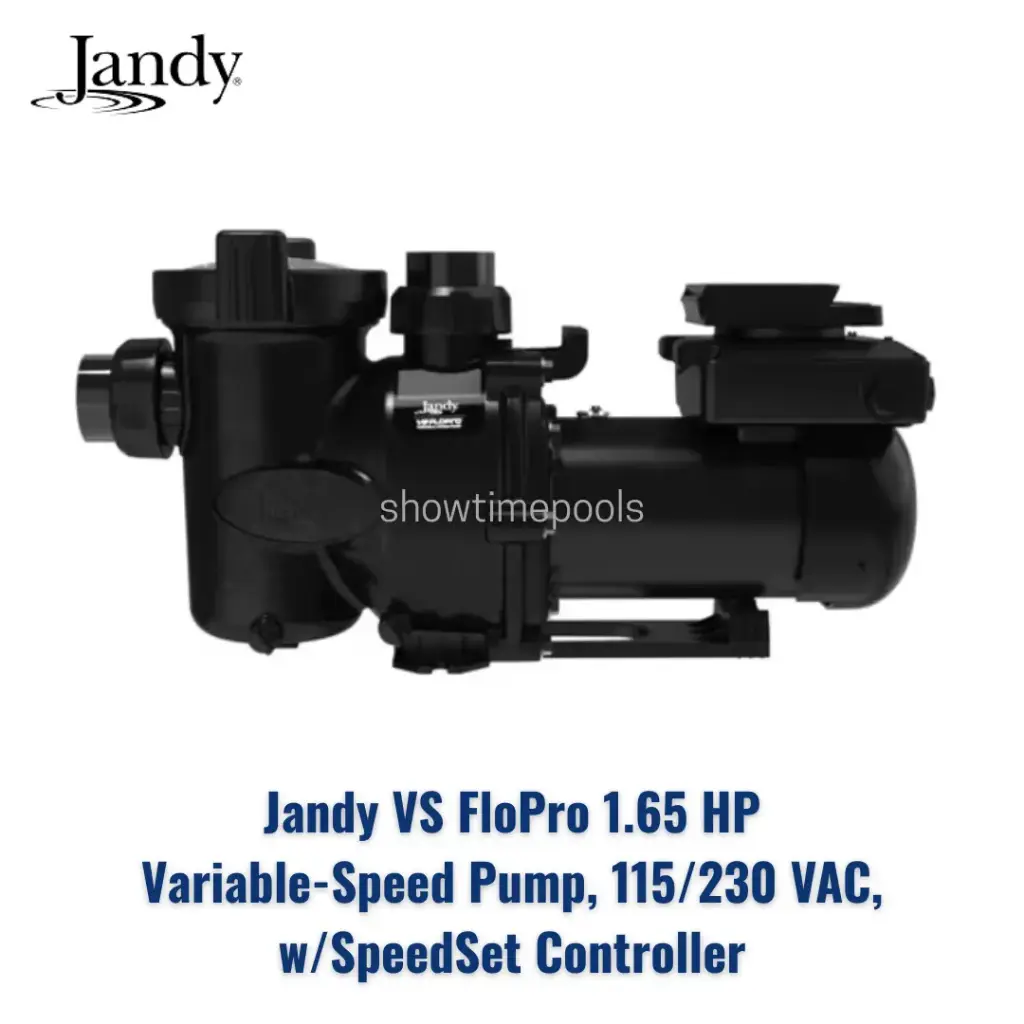 Jandy VS FloPro 1.65 HP Variable-Speed Pump, 115230 VAC, wSpeedSet Controller.webp
