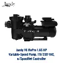 JANDY VS FloPro 1.65 HP Variable-Speed Pump, 115/230 VAC, w/SpeedSet Controller